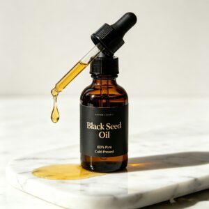 botanical black seed oil for hair & skin care