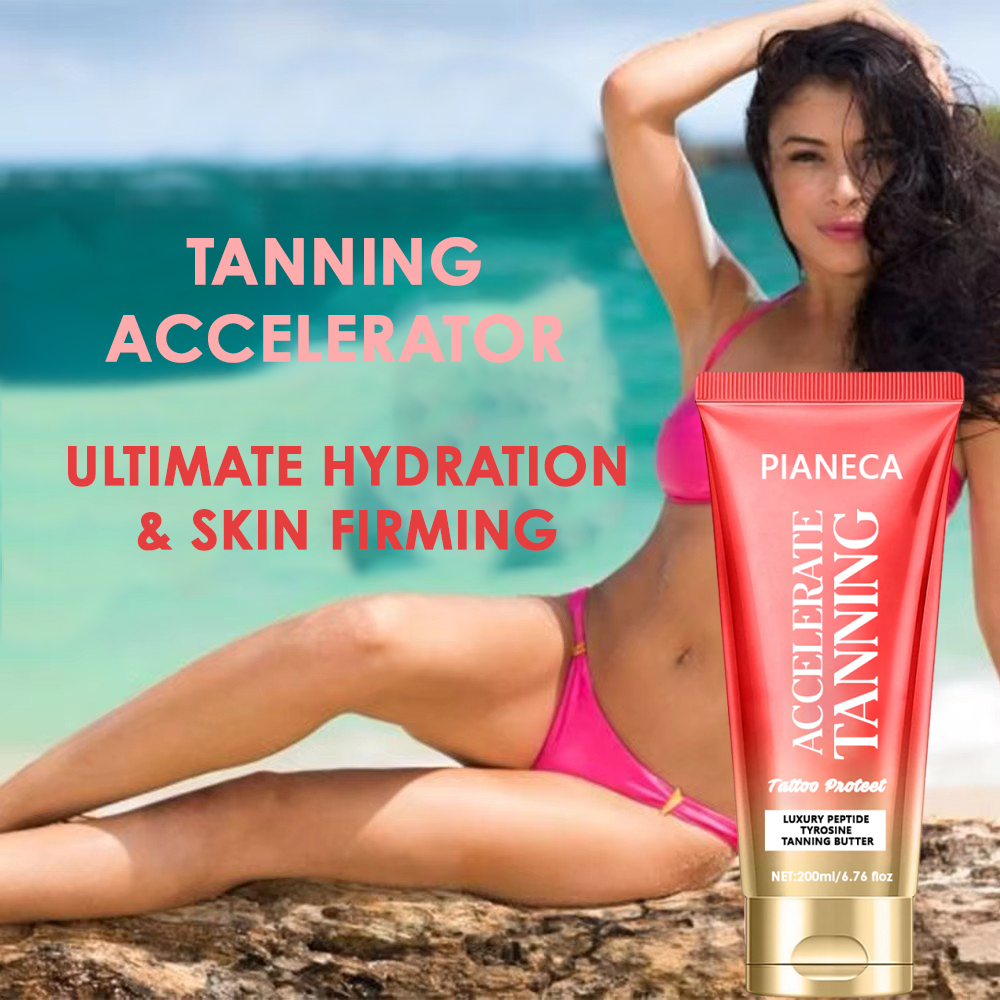 dark tanning accelerator cream for deep golden glow private label deep bronze tanning accelerator cream