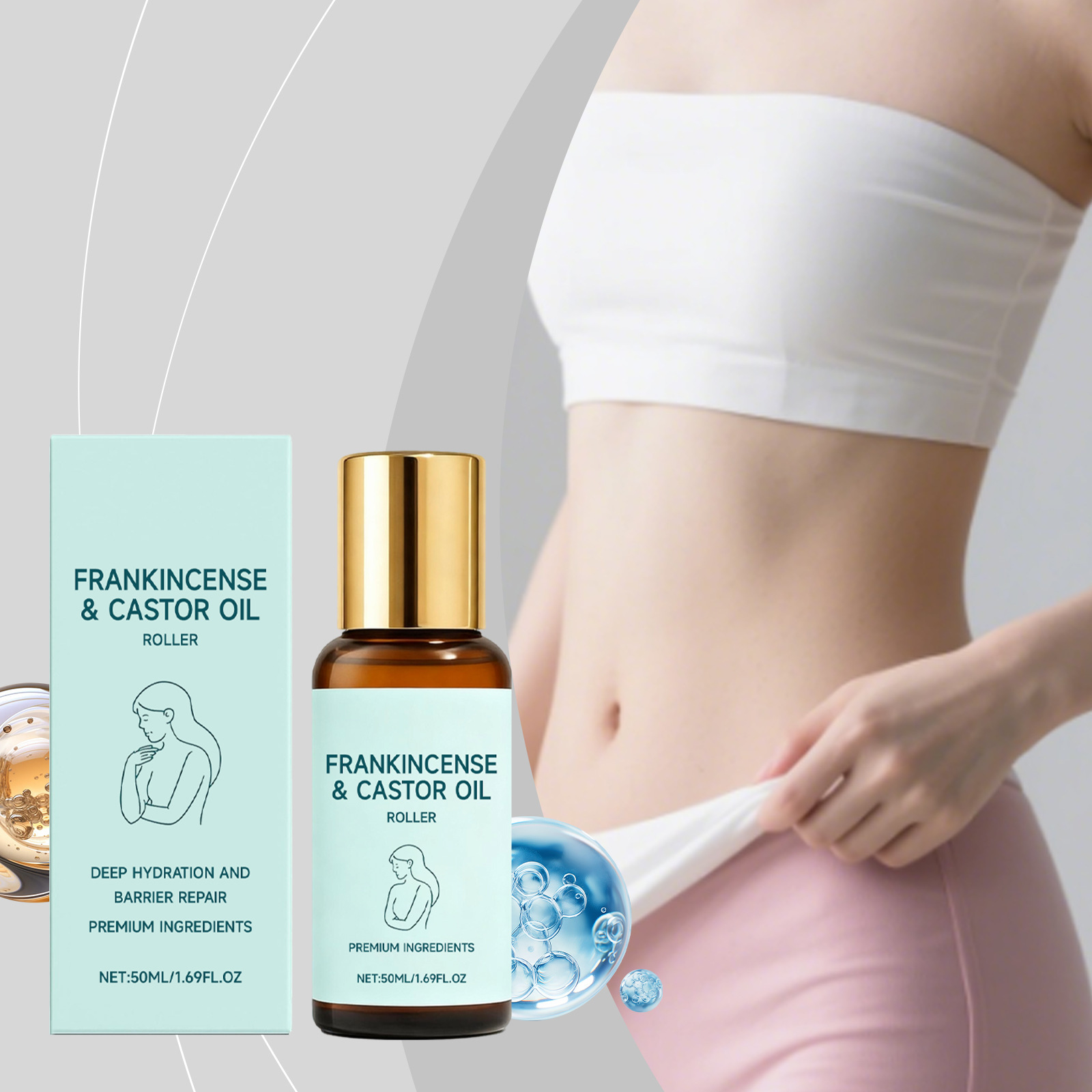 frankincense & castor oil roller – nourishing botanical essential oil blend frankincense & castor oil roller – nourishing botanical essential oil blend