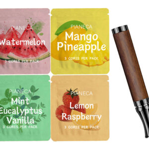 Portable aroma inhaler stick with replaceable cotton core