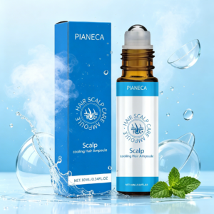 scalp cooling hair ampoule for refreshing scalp care
