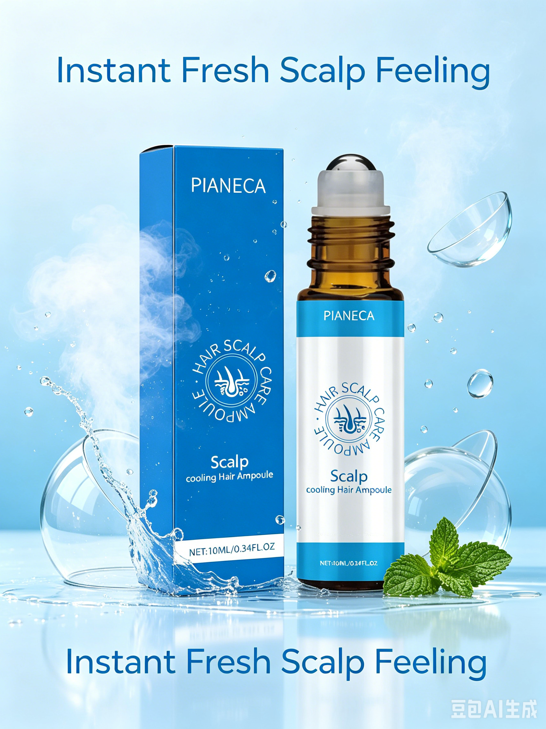 scalp cooling hair ampoule for refreshing scalp care scalp cooling hair ampoule for refreshing scalp care