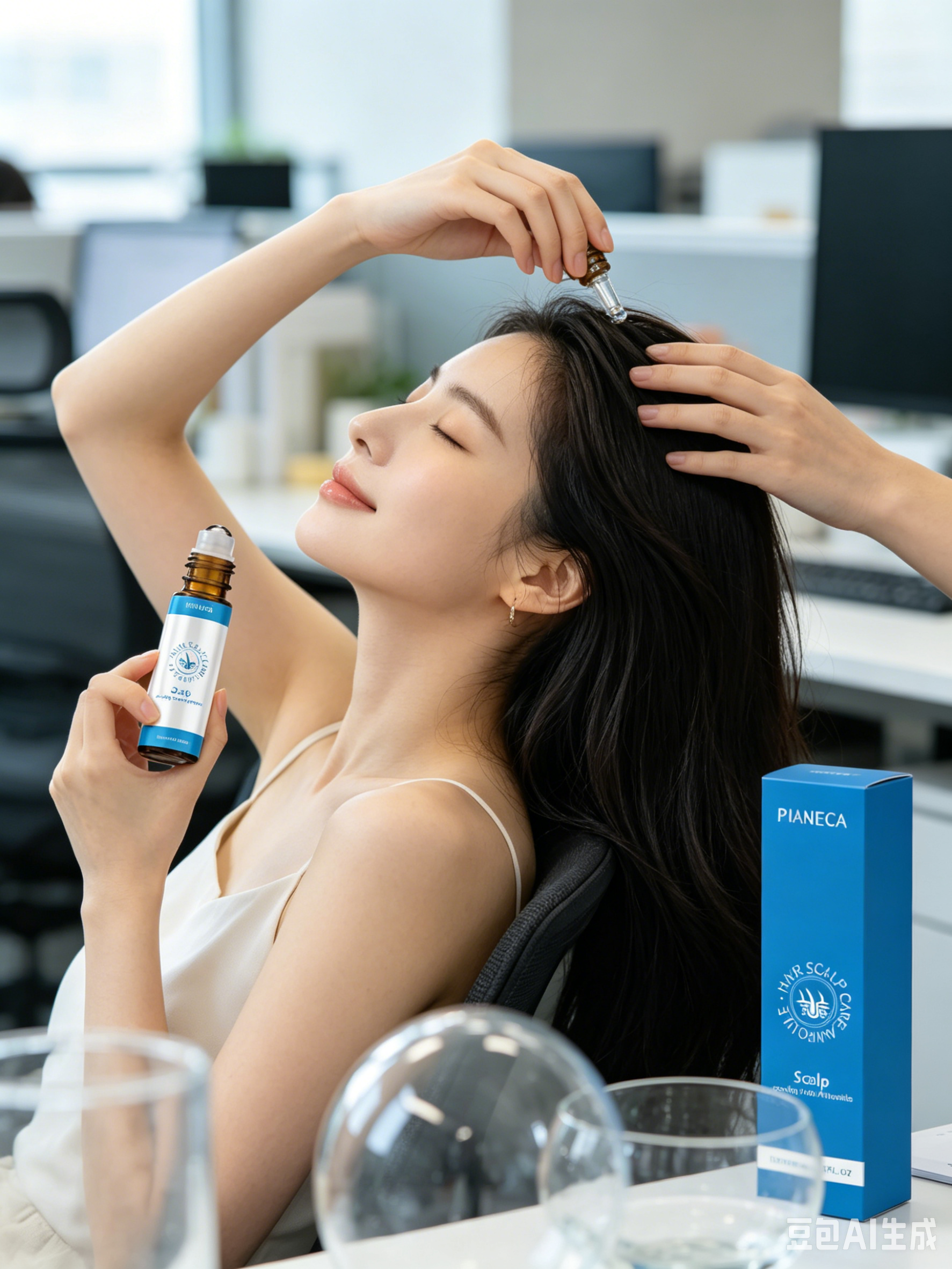 scalp cooling hair ampoule for refreshing scalp care scalp cooling hair ampoule for refreshing scalp care