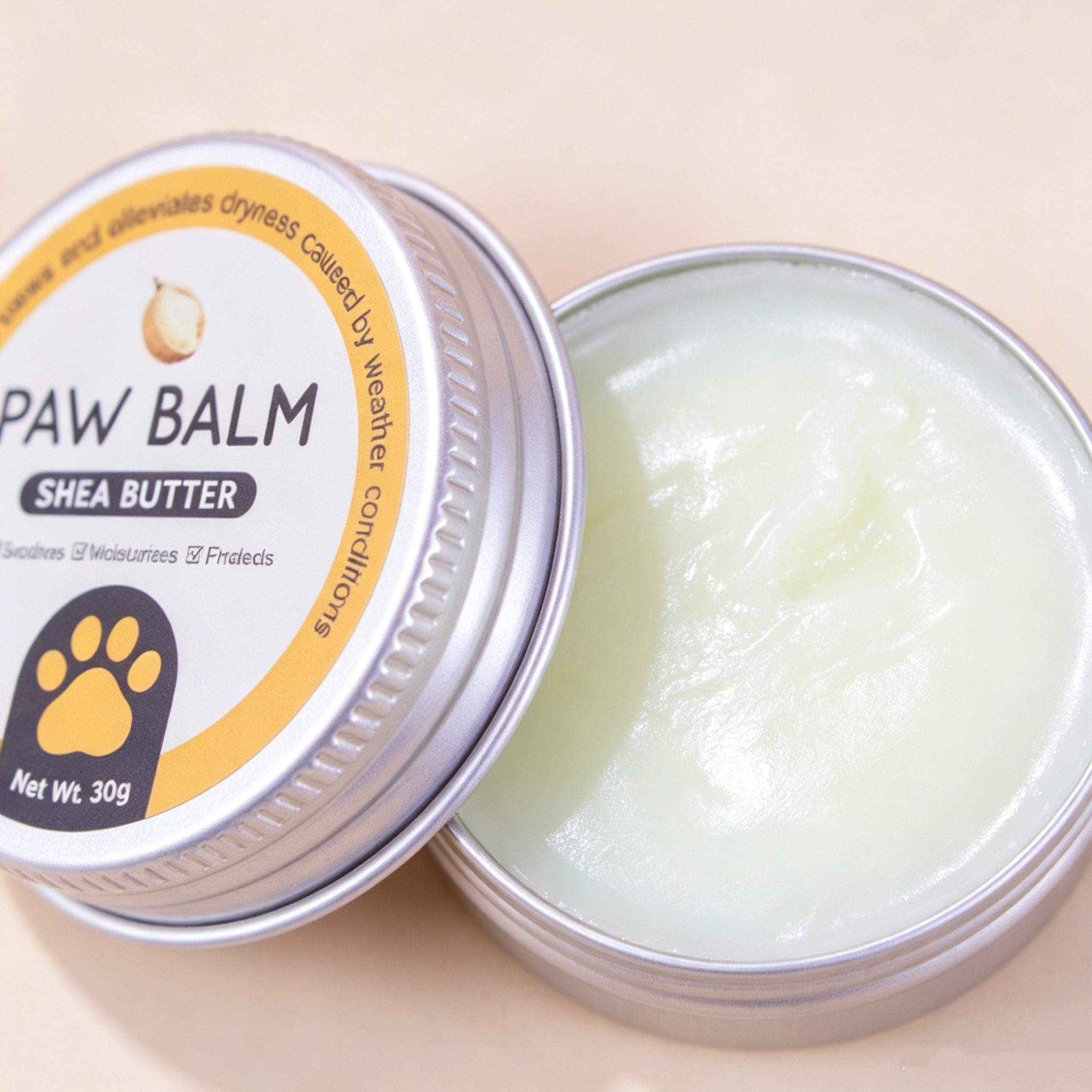 shea butter paw balm – gentle moisturizing care for dogs & cats shea butter paw balm – gentle moisturizing care for dogs & cats