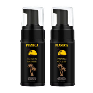 natural tanning mousse – lightweight self tan foam for face & body