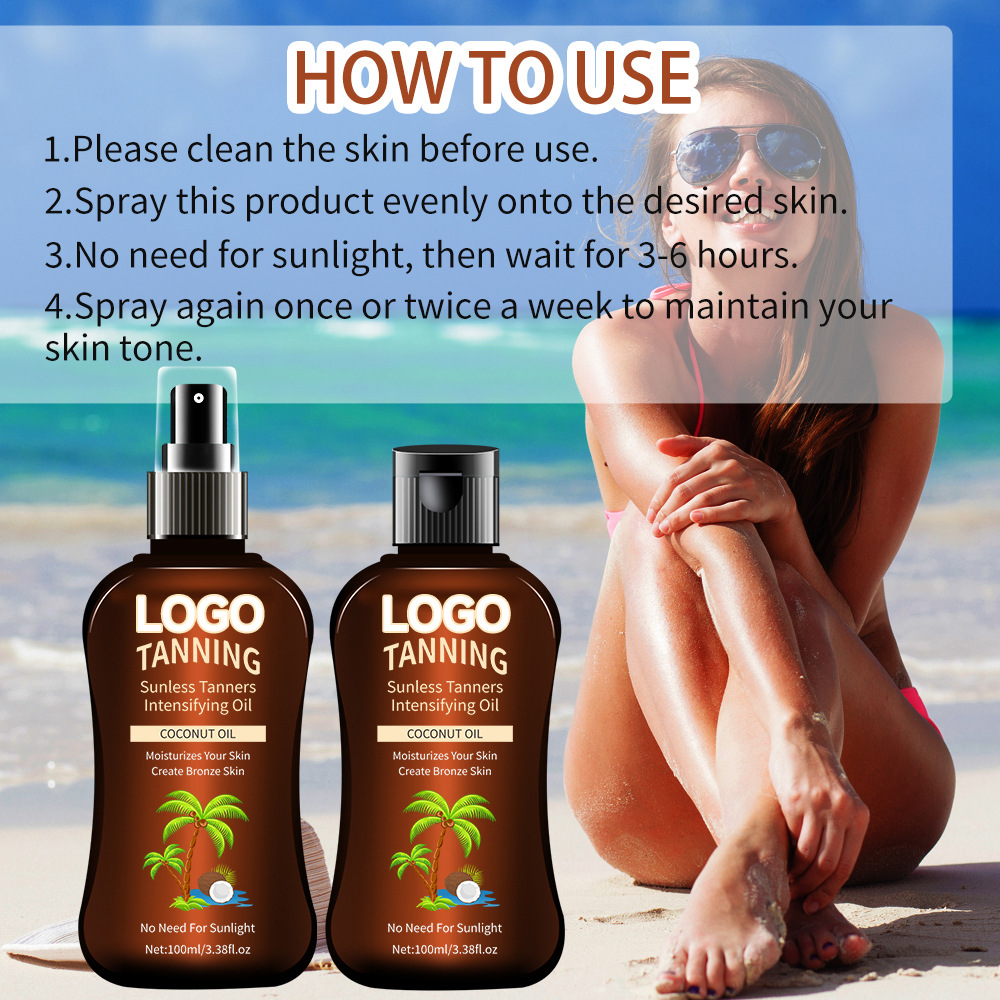 tanning intensifying oil | coconut sunless tanner for deep bronze tanning intensifying oil | coconut sunless tanner for deep bronze