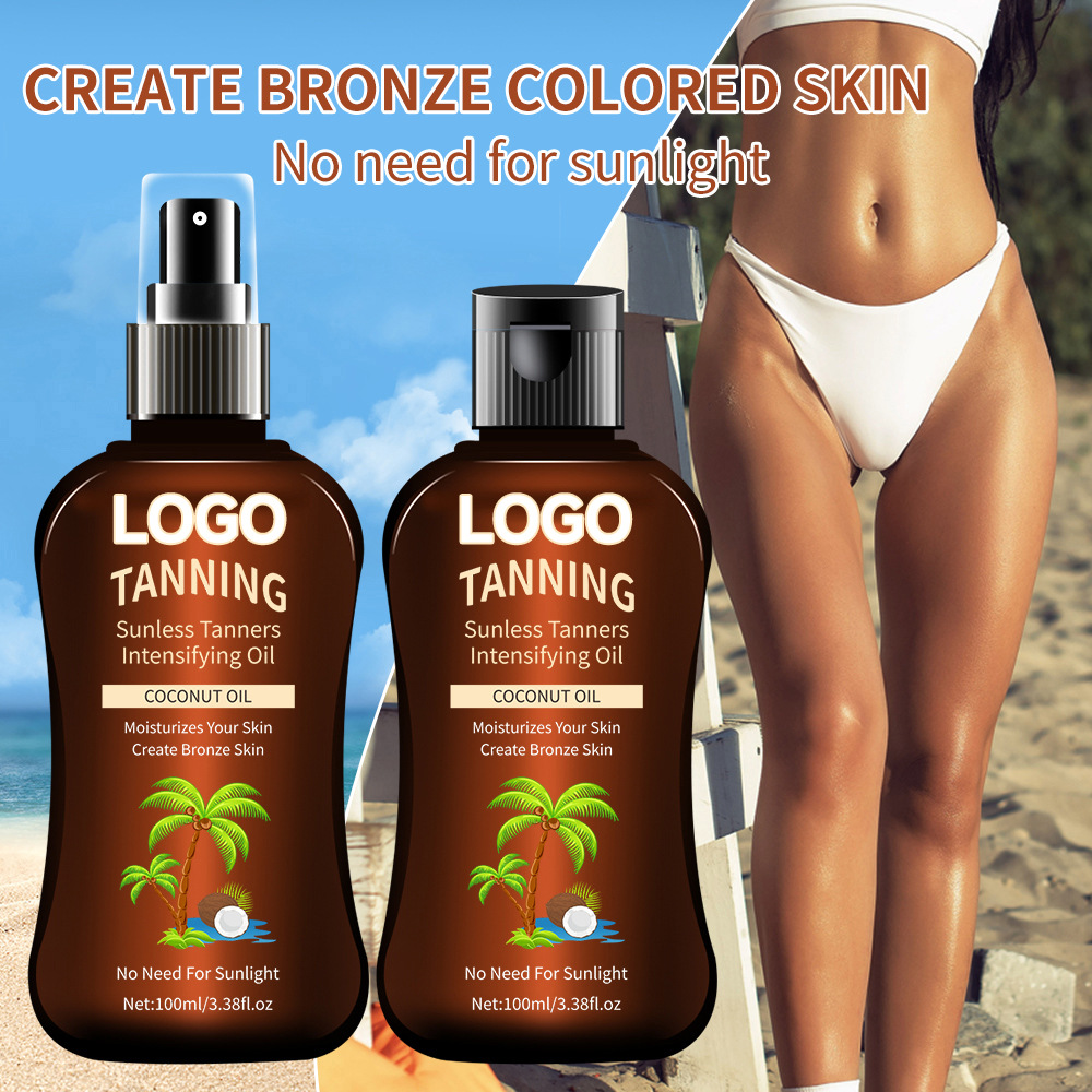 tanning intensifying oil | coconut sunless tanner for deep bronze tanning intensifying oil | coconut sunless tanner for deep bronze