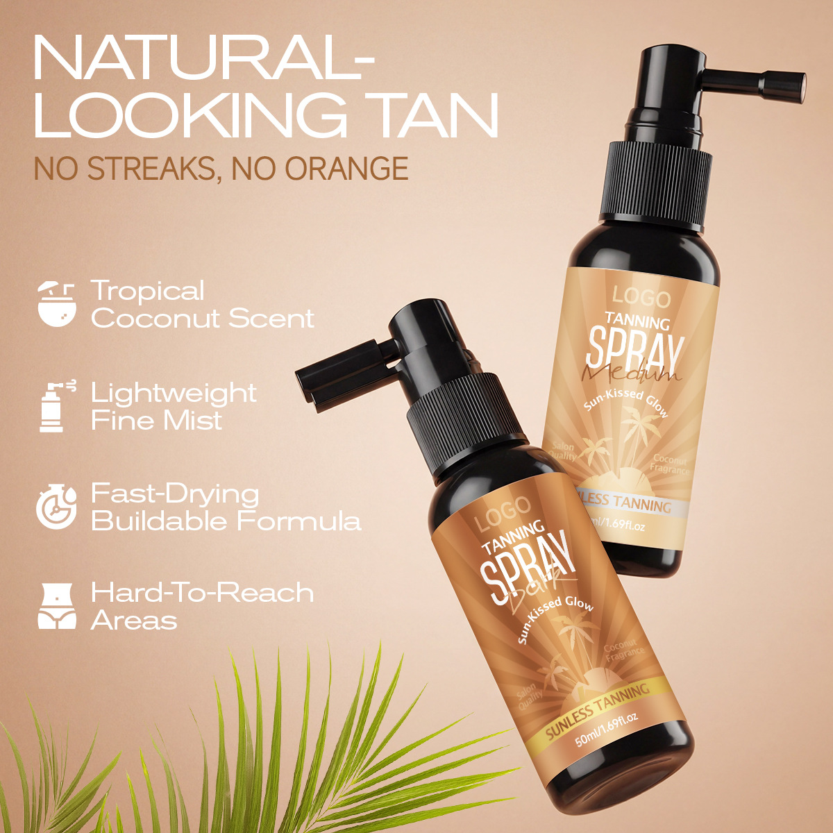 rapid tanning spray | natural bronzing self tanner for face & body rapid tanning spray | natural bronzing self tanner for face & body
