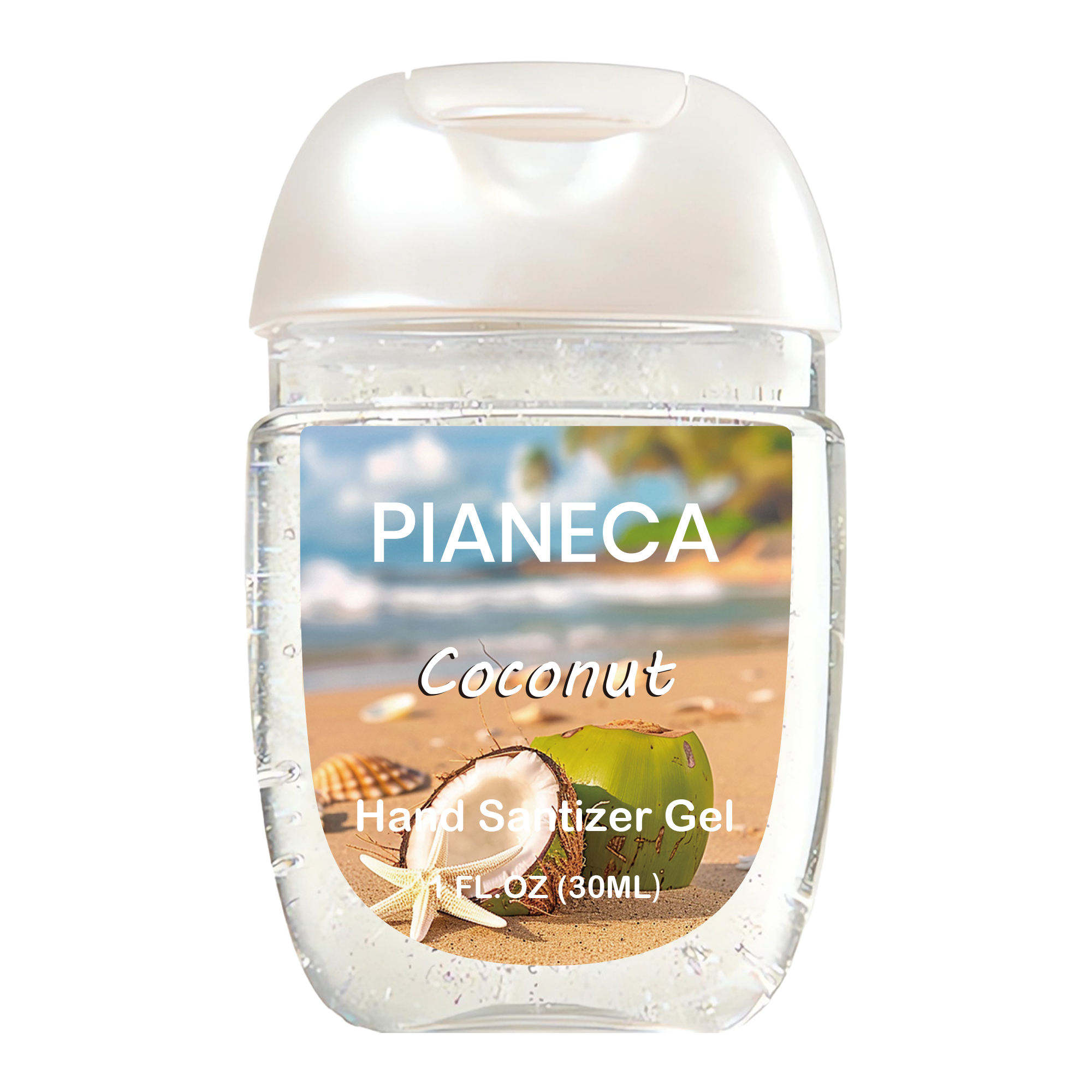 portable hand sanitizer gel for daily hand hygiene | quick dry no rinse formula travel size no rinse hand sanitizer