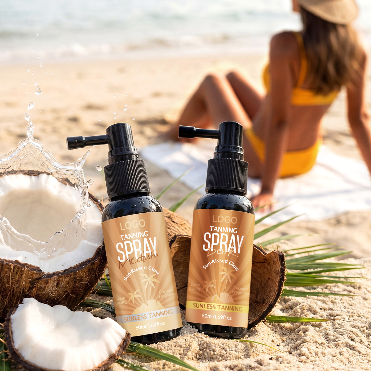 rapid tanning spray | natural bronzing self tanner for face & body rapid tanning spray | natural bronzing self tanner for face & body
