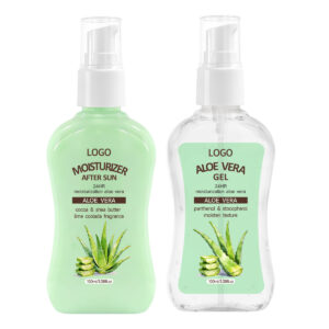 aloe vera after sun gel | cooling sunburn relief gel oem manufacturer