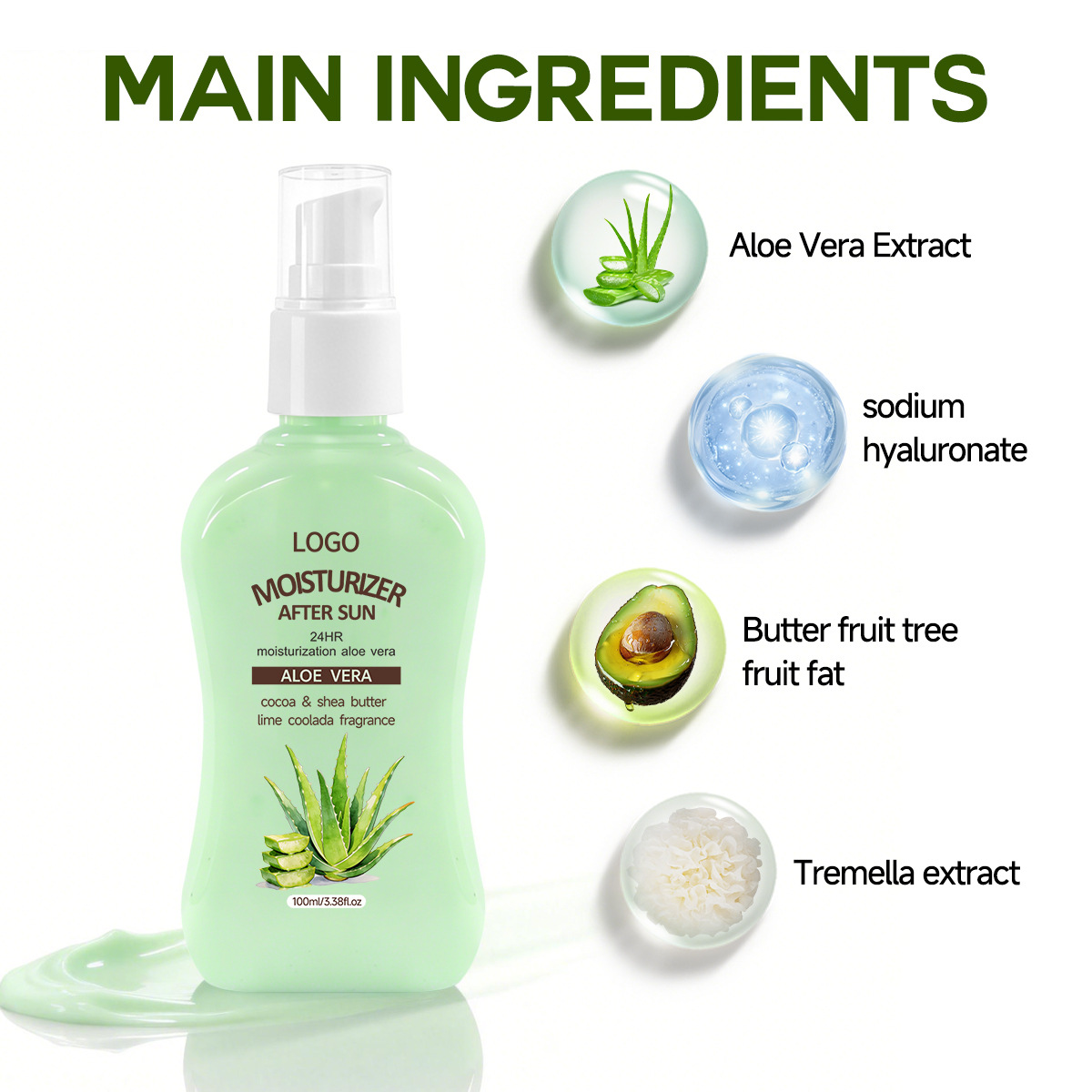 aloe vera after sun gel | cooling sunburn relief gel oem manufacturer aloe vera after sun gel | cooling sunburn relief gel oem manufacturer